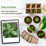 18 Culinary Herb Seeds Collection - 7000+ Heirloom, Non-GMO and Open-Pollinated Seeds, Garden Gift, Perfect for Delicious Cooking